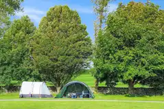 Non electric grass pitches for tents and tourers