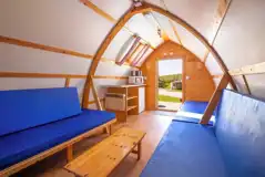 Big Chief Wigwams interior