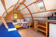 Big Chief Wigwams interior