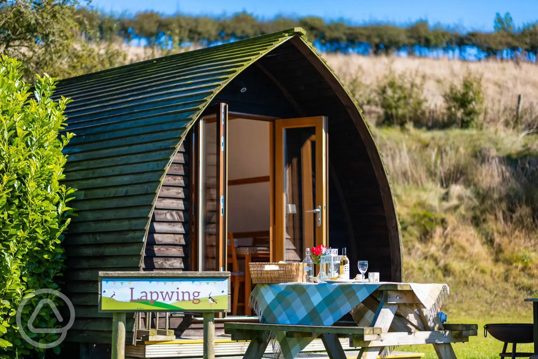 Deluxe ensuite Wigwam pod