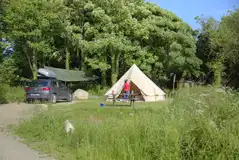 Camping pitches