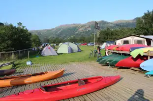 Llyn Gwynant Campsite, Nant Gwynant, Gwynedd Llyn Gwynant Campsite, Nant Gwynant, Gwynedd