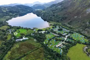 Llyn Gwynant Campsite, Nant Gwynant, Gwynedd Llyn Gwynant Campsite, Nant Gwynant, Gwynedd