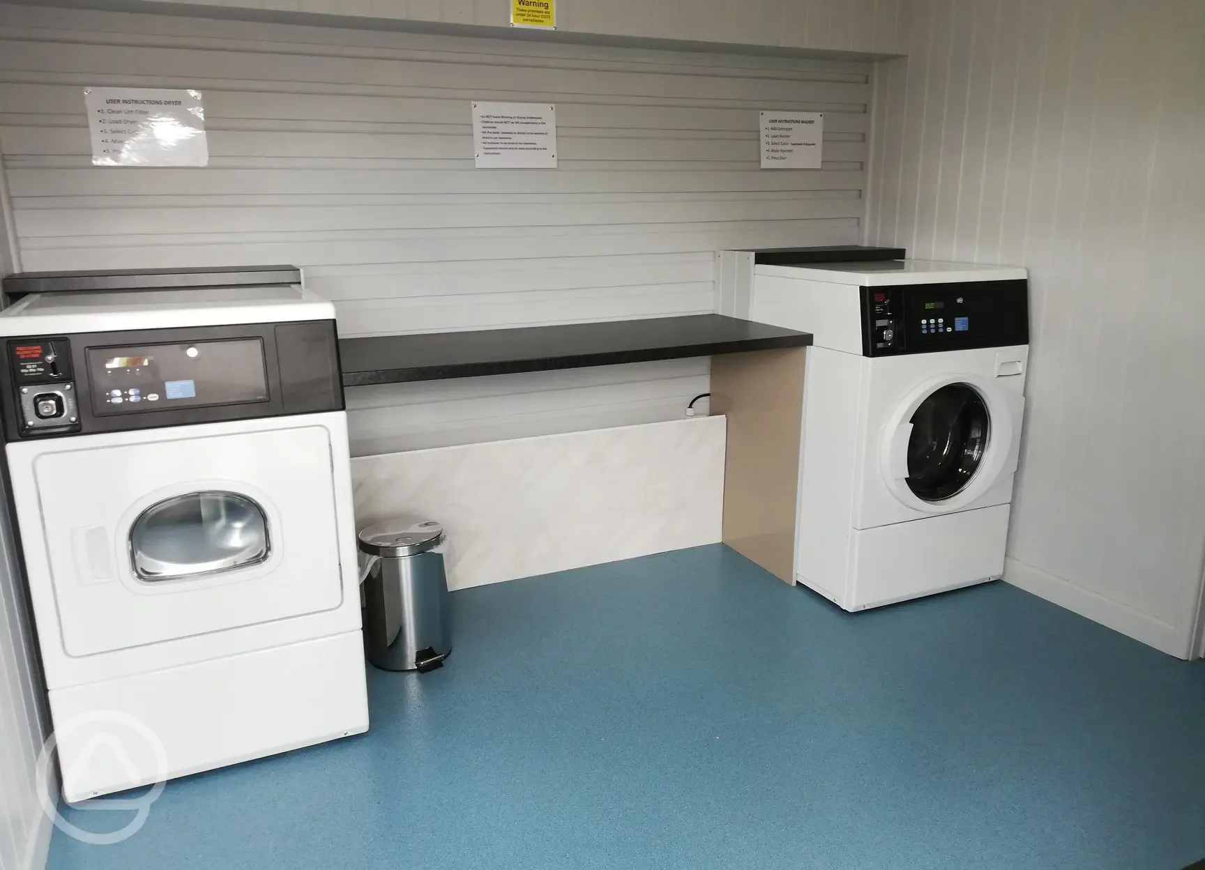 Laundry facilities on site