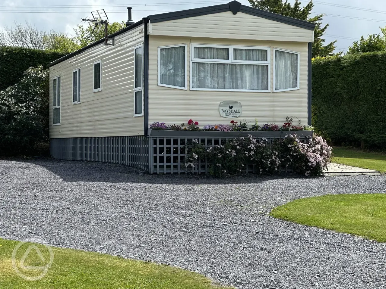 Static caravans available to hire