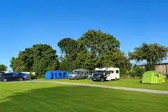 Electric grass pitches with a 16 amp electric hook up at Twll Y Clawdd Electric grass pitches with a 16 amp electric hook up at Twll Y Clawdd