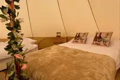 Bell tent interior