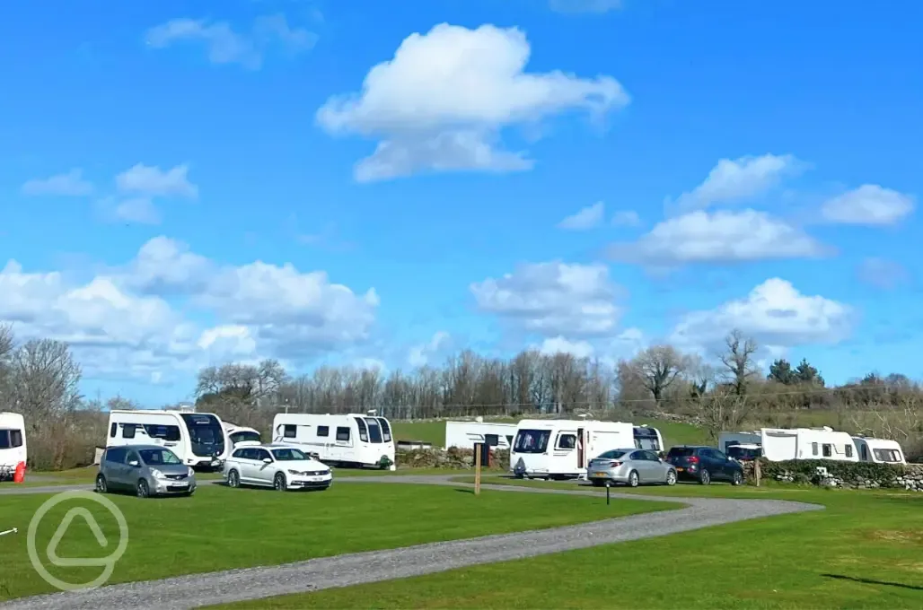 Electric grass pitches with metered electric