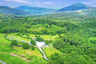 Campsite aerial