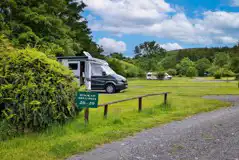 Grass touring pitches