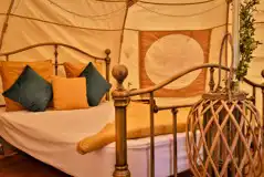 Bell tent double bed