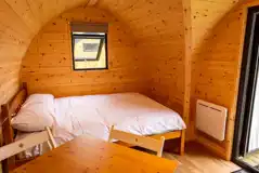 Camping pod interior 