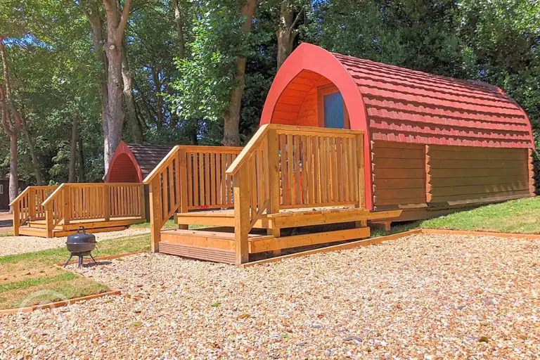Camping pods