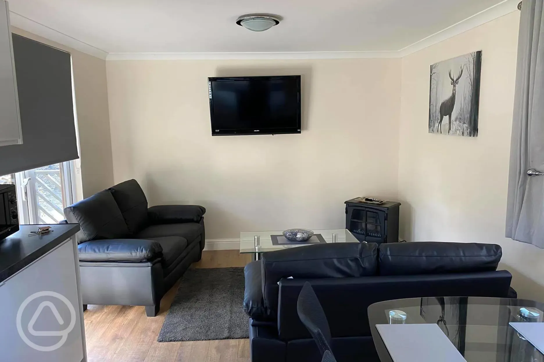 Cabin living area