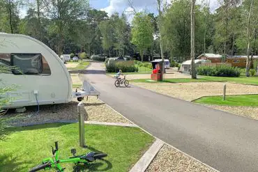 Overview of California Chalet and Touring Park