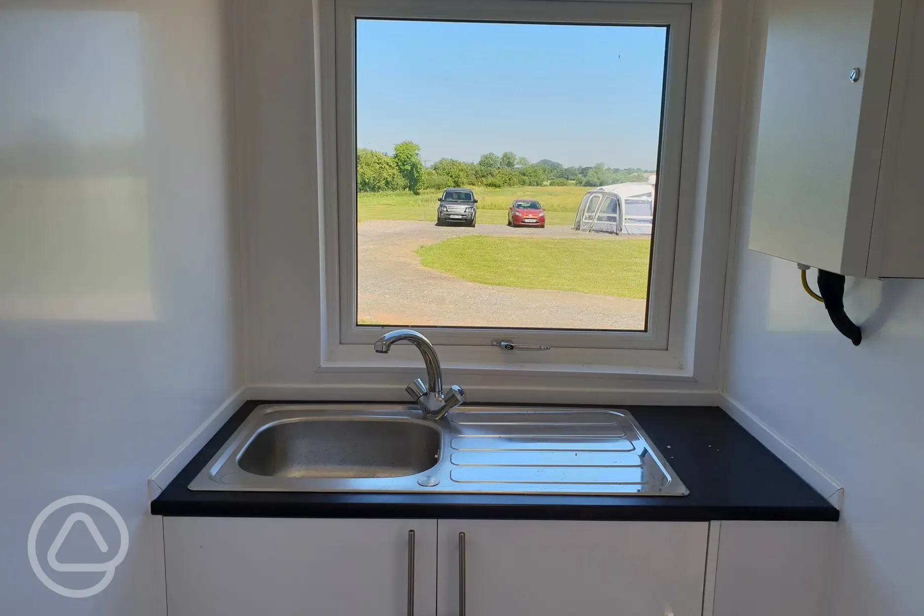 Washing up area