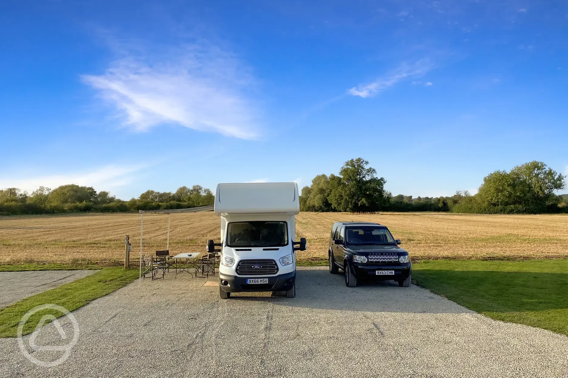 Hardstanding pitches