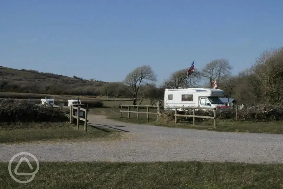 Hardstanding pitches