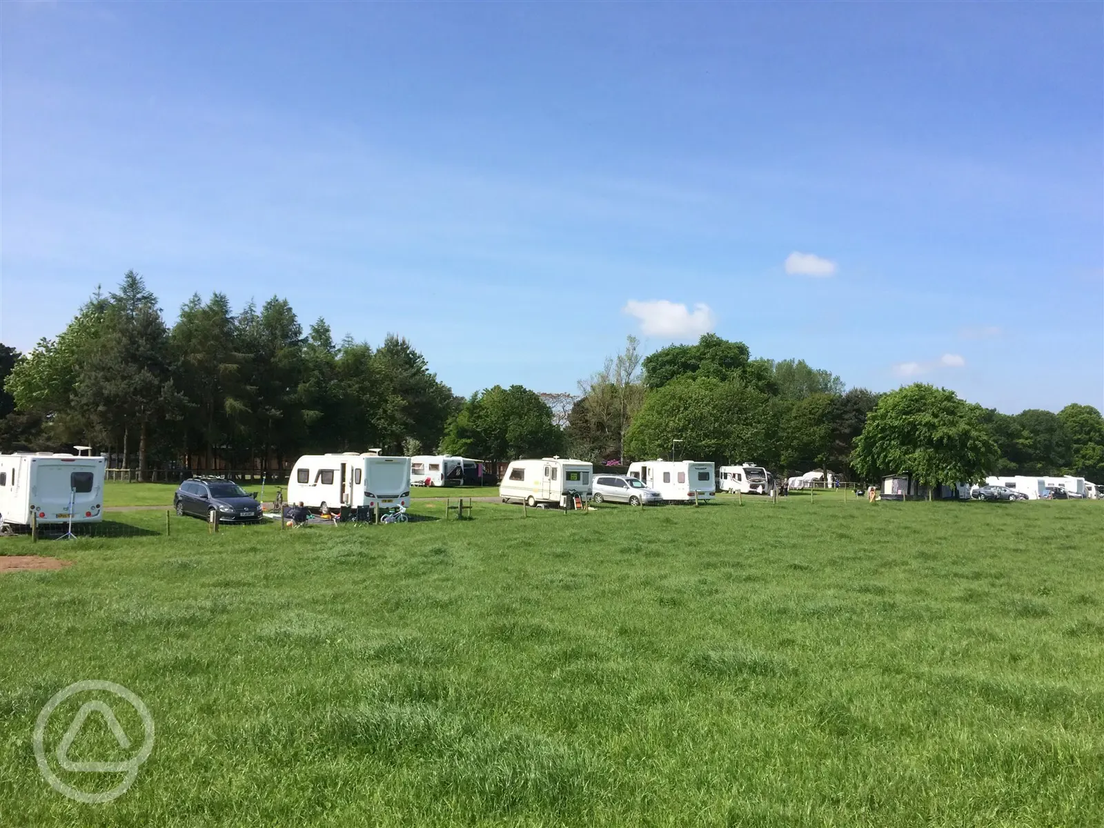 Caravan Park in May