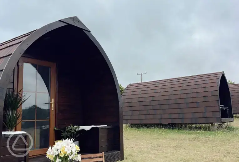 Glamping pods