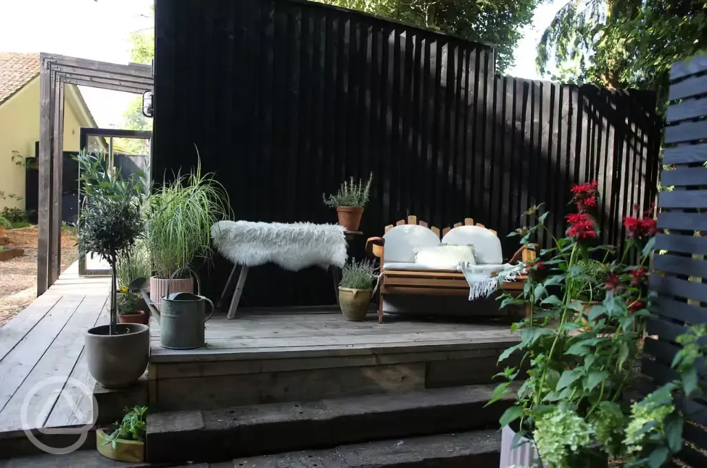 Cabin patio