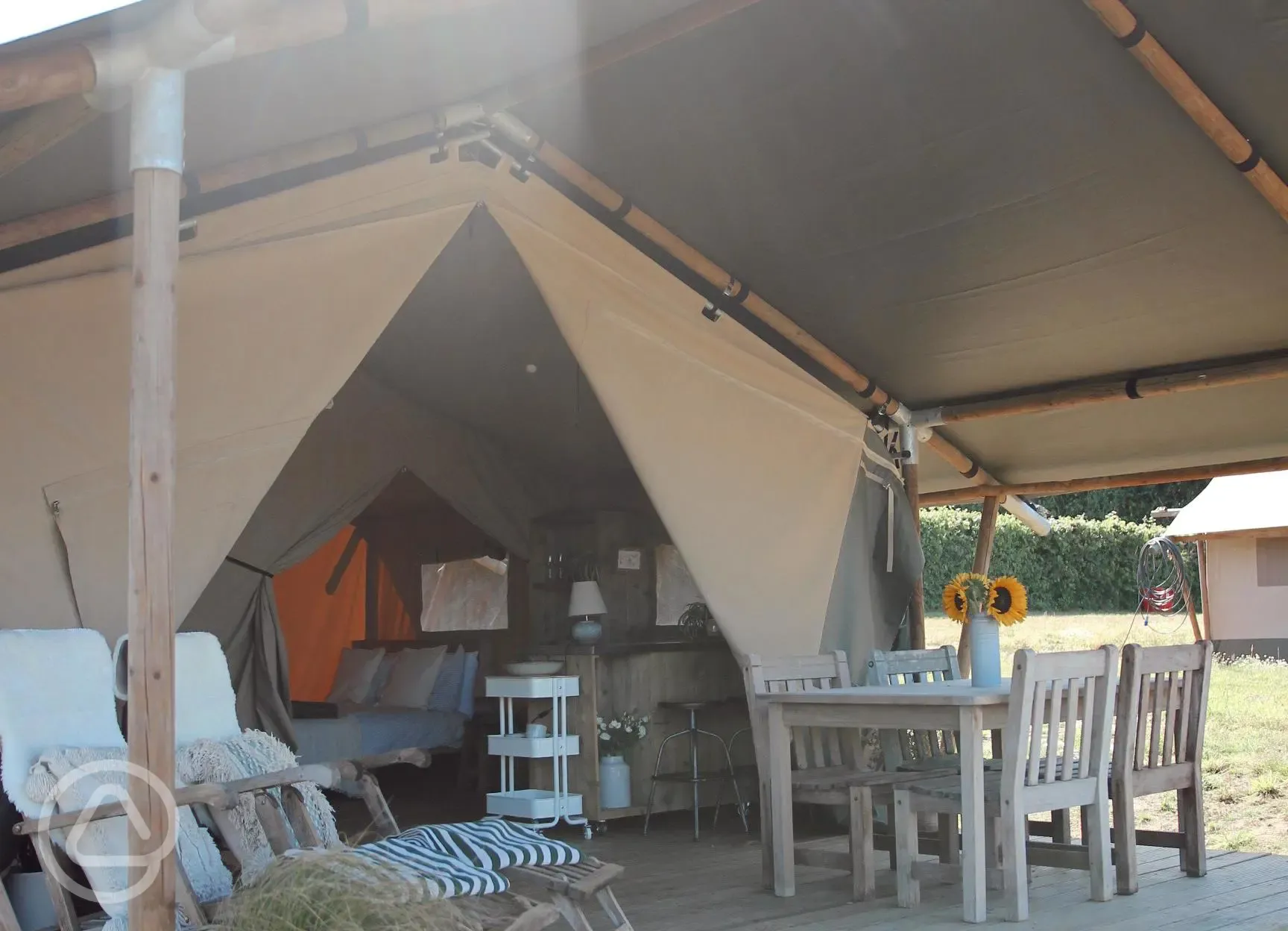 Safari tents