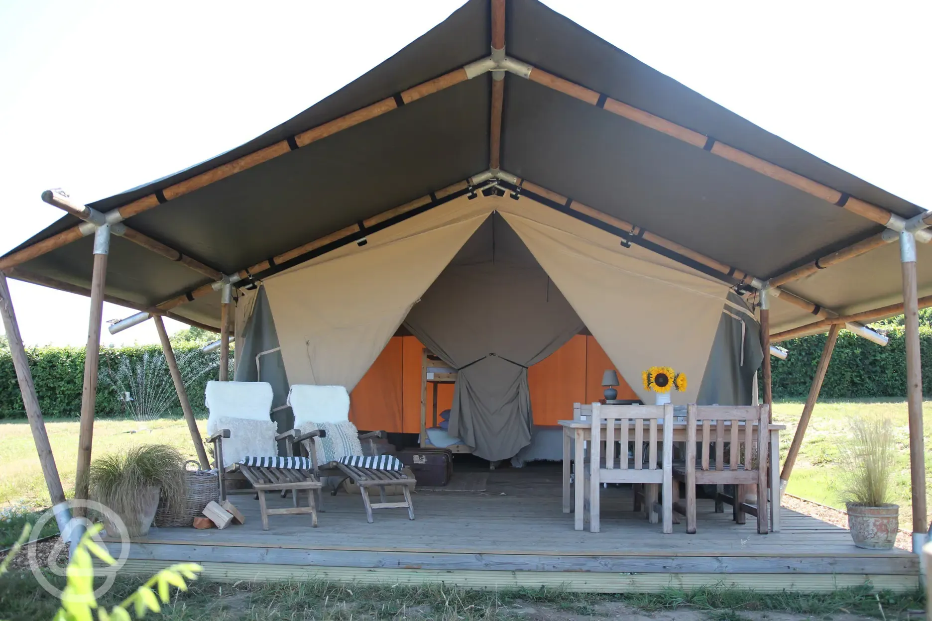 Safari tents