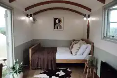 Shepherds hut interior