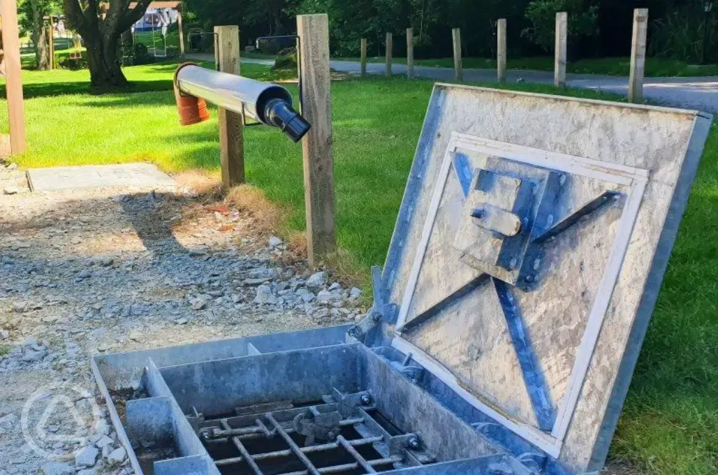 Grey water disposal point