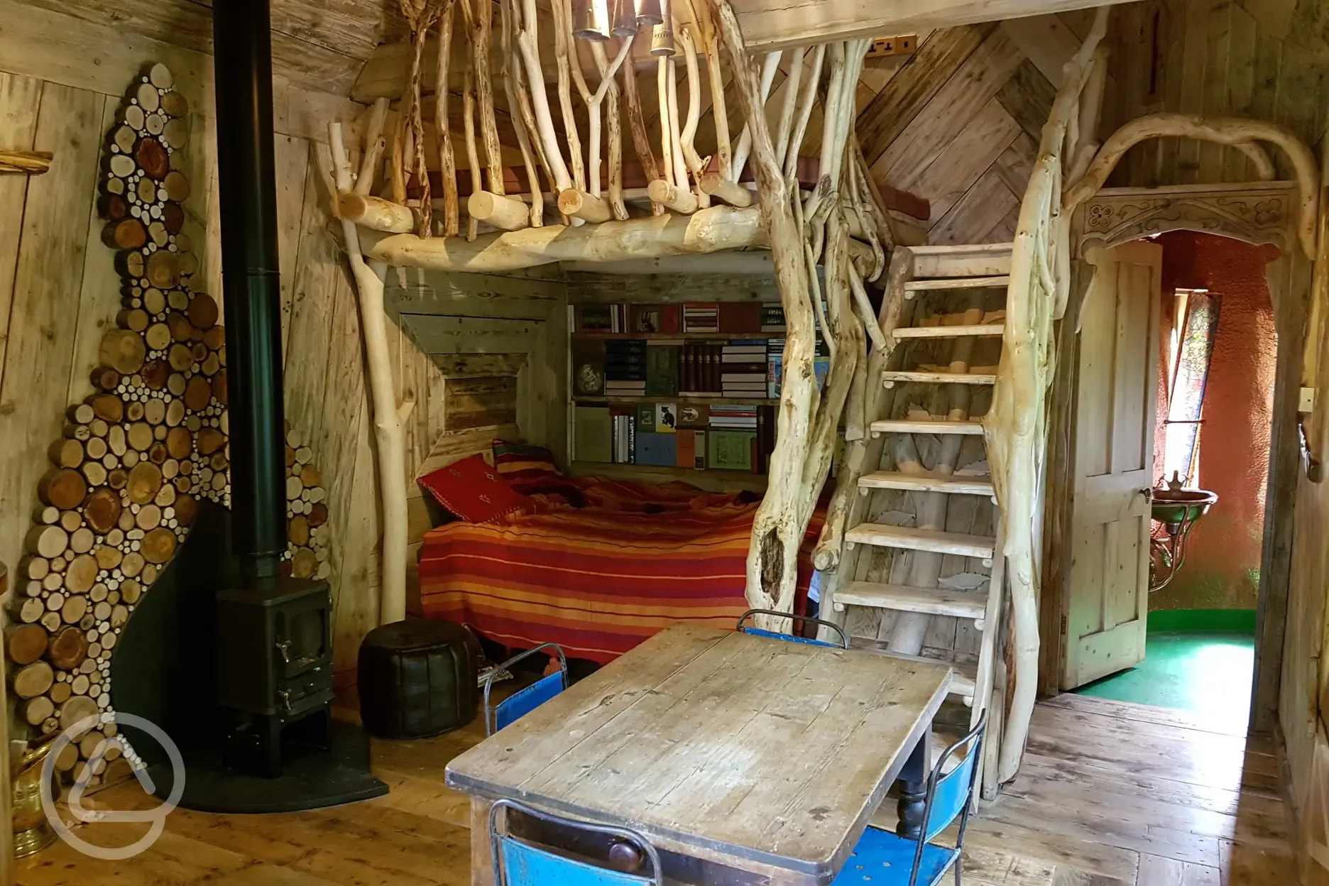 Treehouse interior