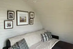 Ensuite glamping pod (two bedrooms) - living area Ensuite glamping pod (two bedrooms) - living area