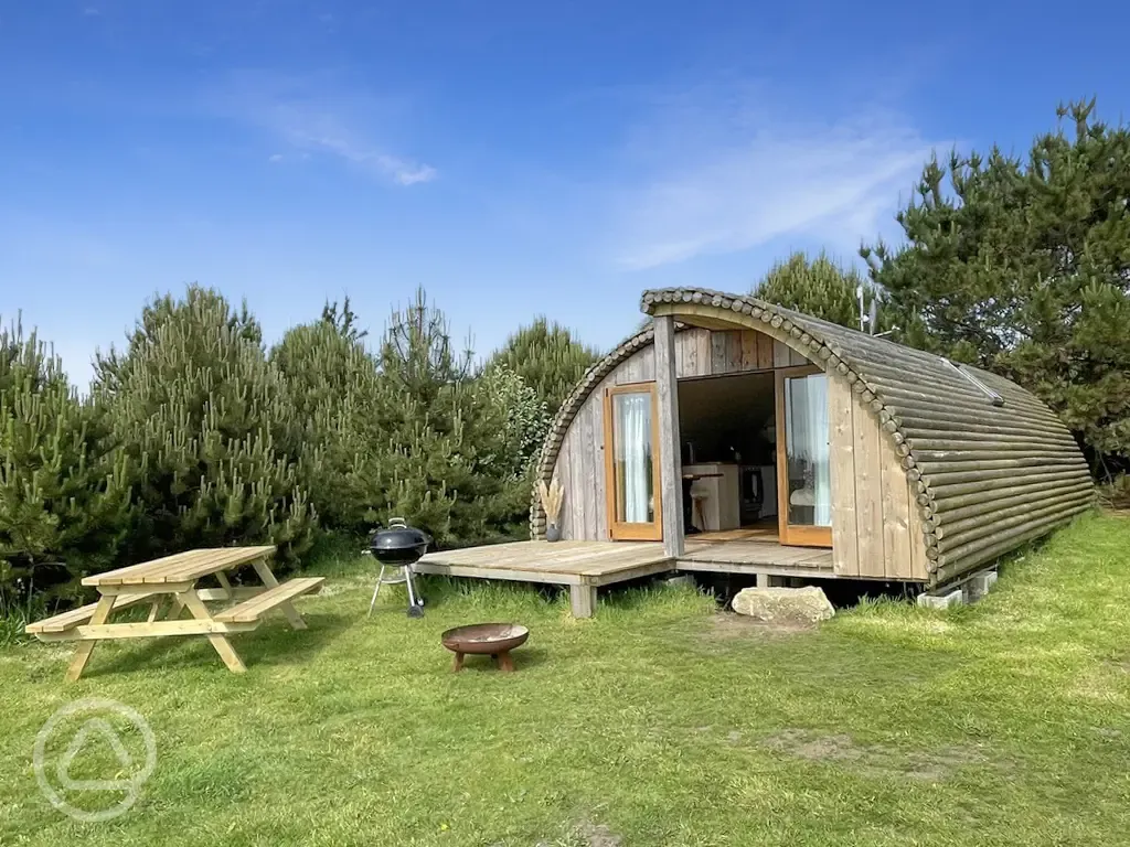 Ensuite glamping pod