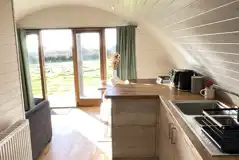 Ensuite glamping pod (two bedrooms) - kitchen Ensuite glamping pod (two bedrooms) - kitchen