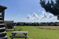 Views from the glamping pods Views from the glamping pods