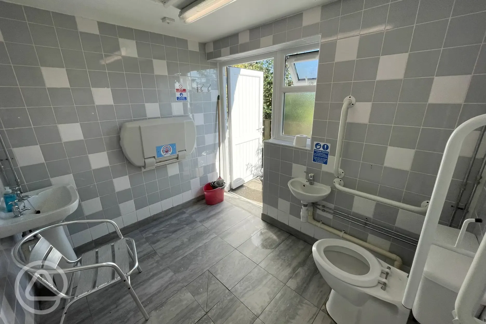 Family and accessible bathroom