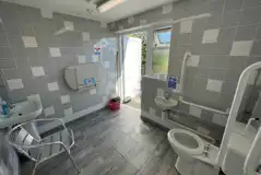 Family and accessible bathroom