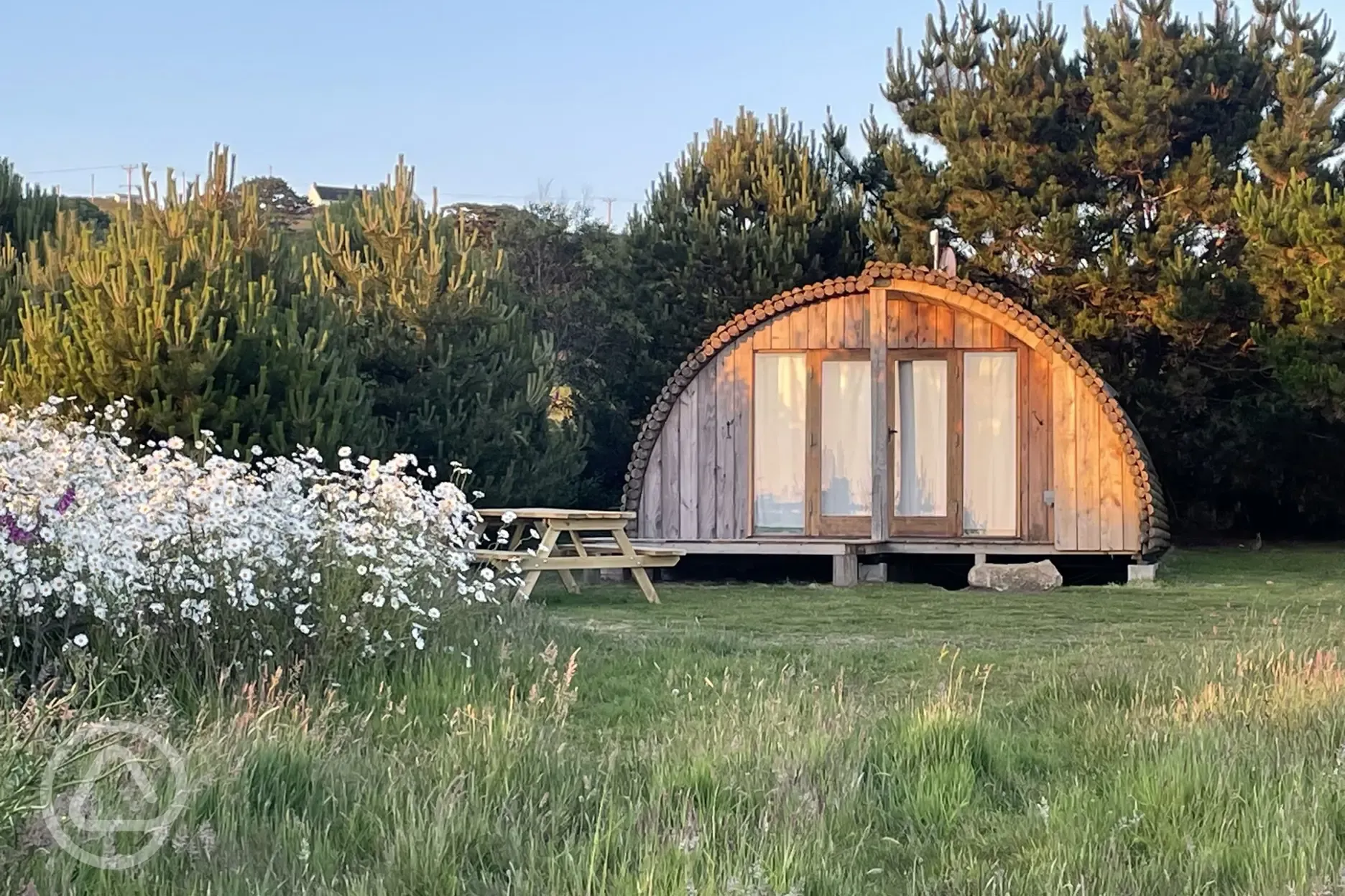 Ensuite glamping pod (two bedrooms)