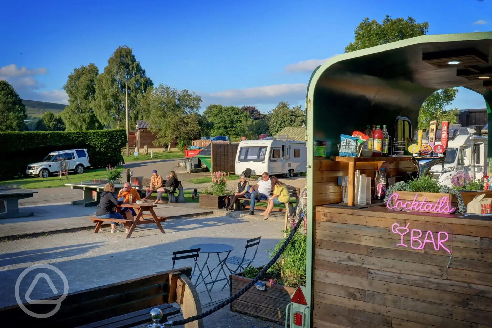Onsite outdoor bar