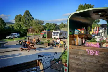 Onsite outdoor bar, open on Saturdays from 3pm until 9.30pm