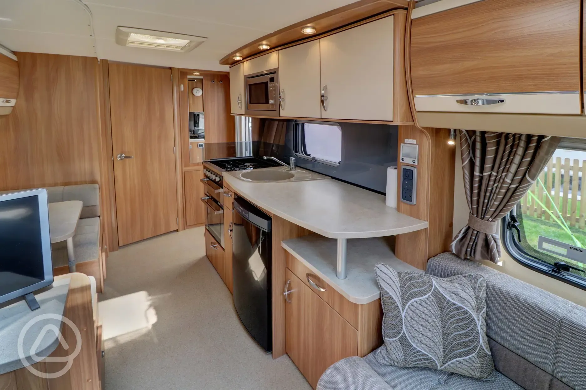Caravan interior