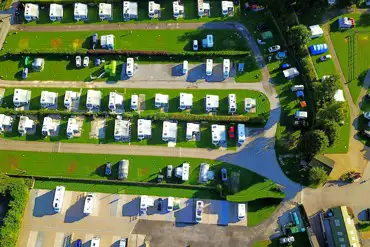 Electric hardstanding pitches at Laneside Caravan Park