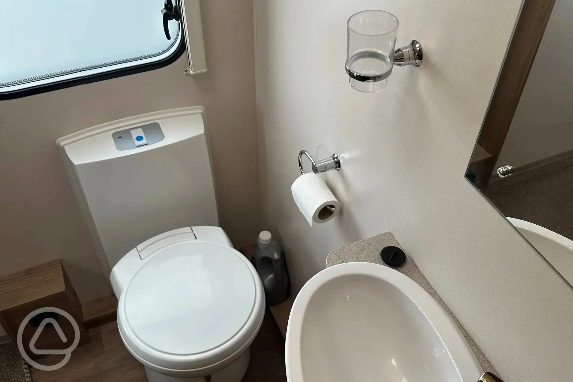 Caravan toilet facilities 