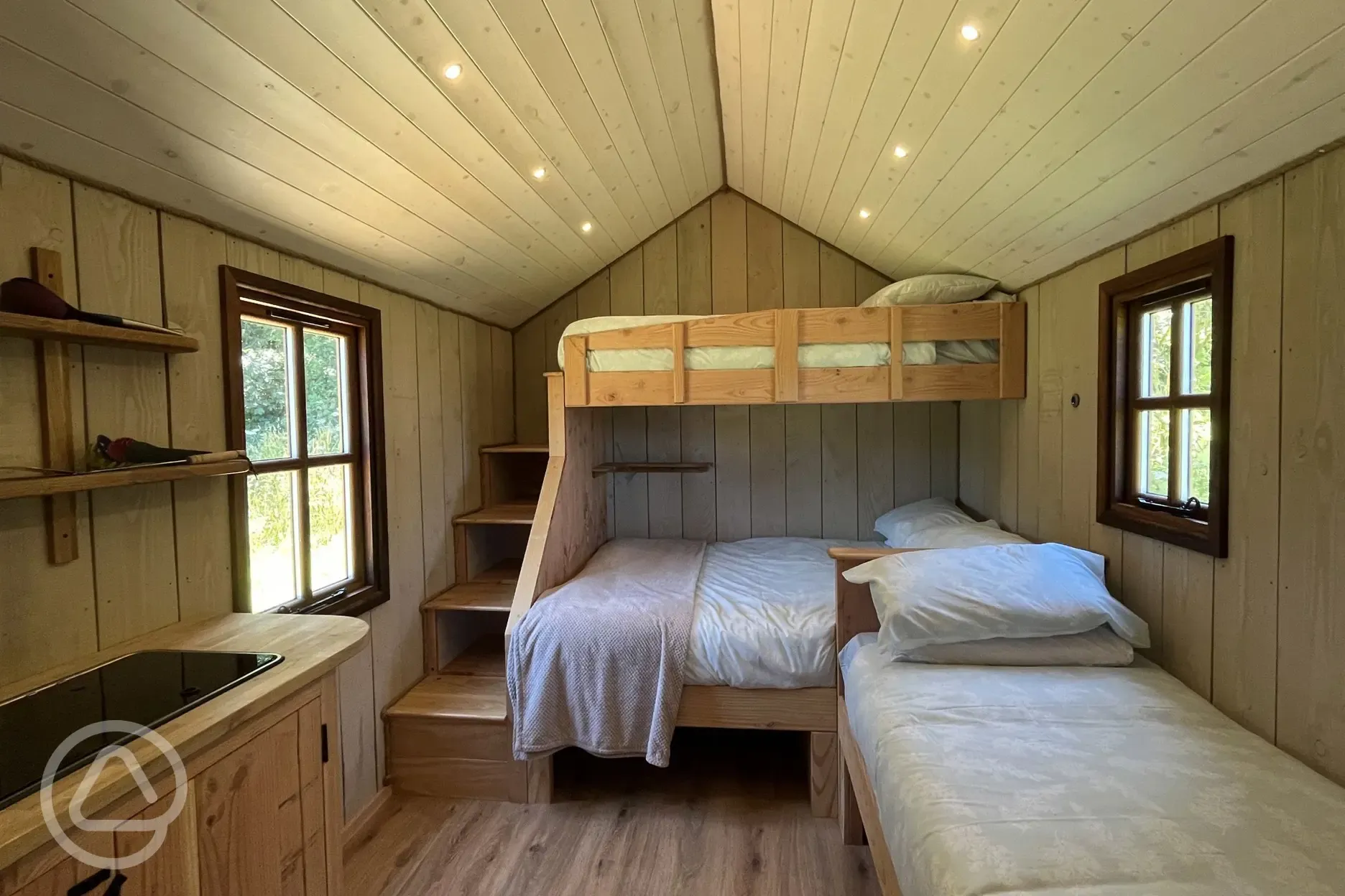 Fawn Cabin interior 