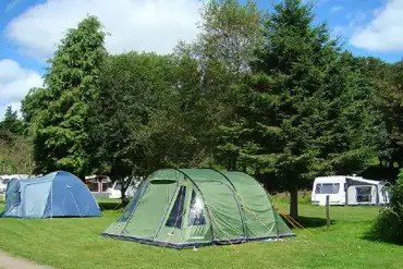 Tent pitches Shaw Ghyll Caravan and Camping