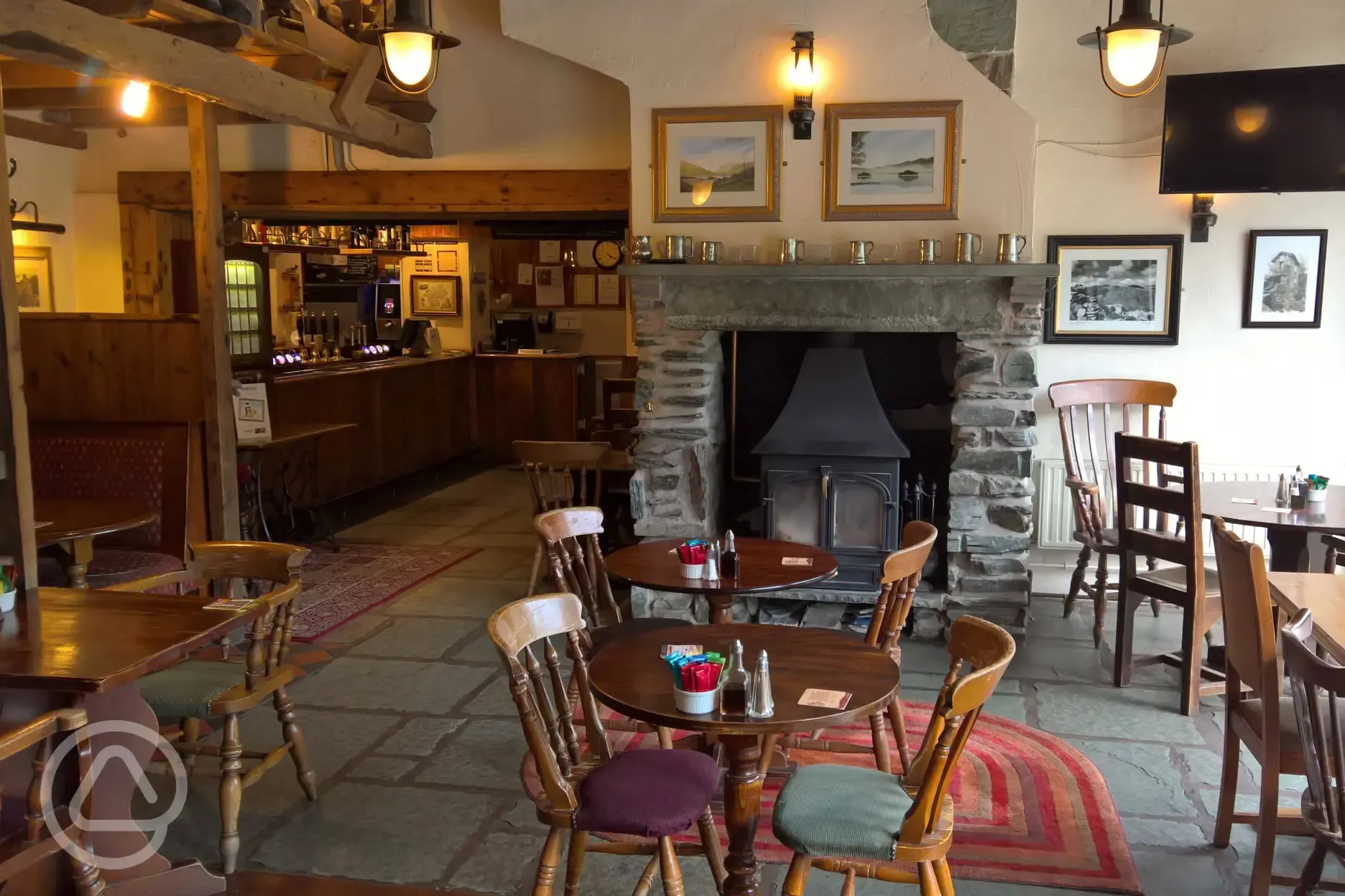 The Brotherswater Inn - onsite pub indoor seating