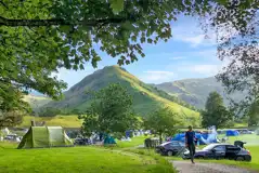 Sykeside Camping Park with Lake District mountain views Sykeside Camping Park with Lake District mountain views