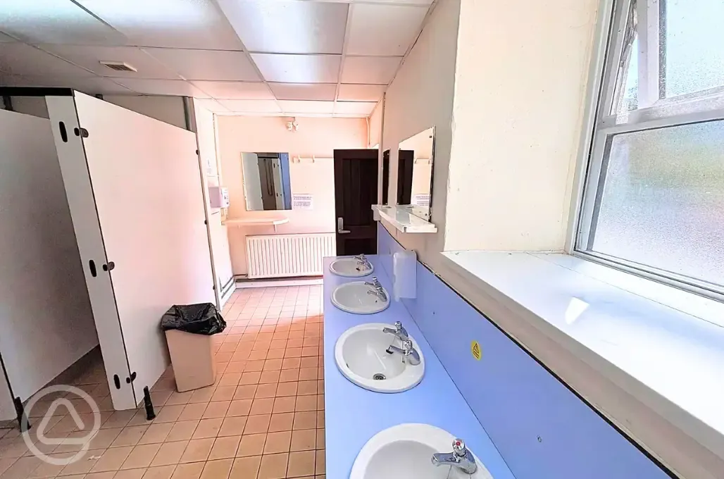 Male toilets and hand basins