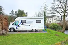 Electric hardstanding touring pitches (7m x 6.5m) with 16 amp hook ups