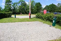 Fully serviced touring pitches with 16 amp electric, water and grey waste