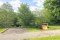 Electric hardstanding pitches with 16 amp hook ups